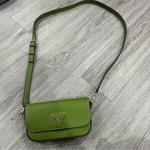 Guess Olive Green Crossbody Bag